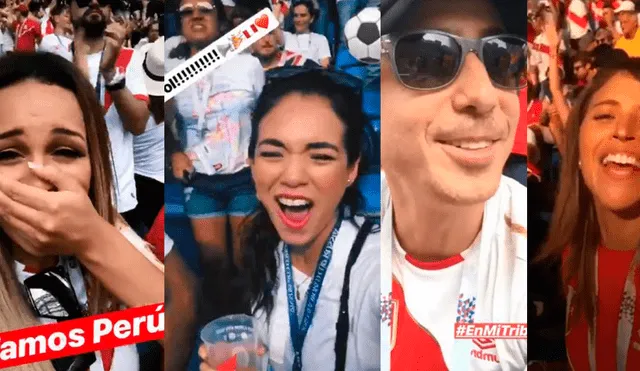 Perú vs Australia: famosos peruanos celebran así la victoria de la Bicolor en Rusia