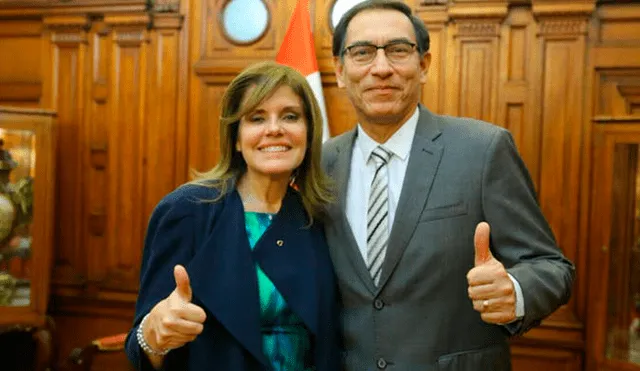 Martín Vizcarra sobre Mercedes Aráoz: “Tenemos una buena relación” [VIDEO]
