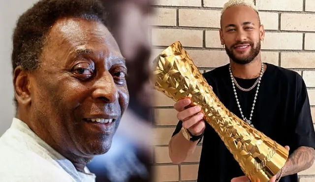 Pelé y Neymar comparten el la marca de máximo goleador histórico de la selección brasileña. Foto: composición EFE/Instagram