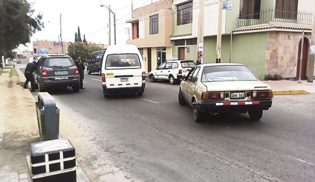 Patrullero inteligente protagoniza accidente de tránsito en Tacna