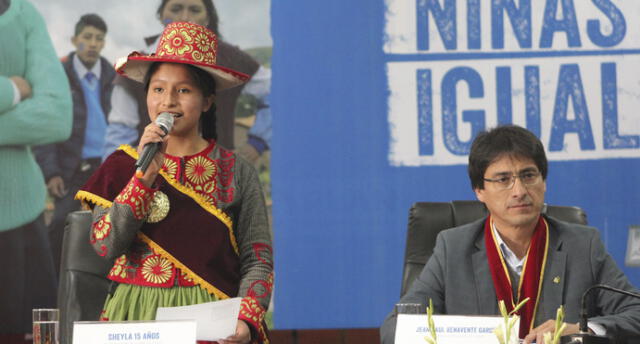 ‘Niña’ asume cargo de gobernadora de Cusco de manera simbólica