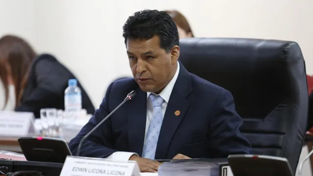 Comisión Lava Jato: Edwin Licona negó conocer al prófugo Gustavo Salazar