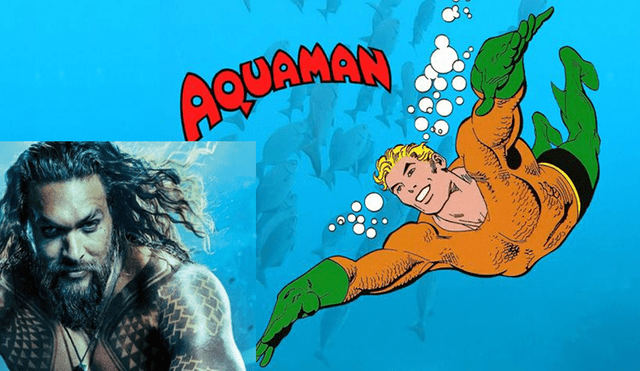 Filtran imagen de Jason Momoa con el traje clásico de Aquaman [FOTO]