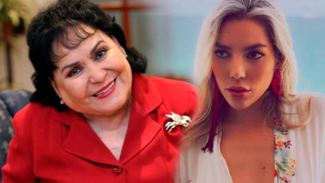 Frida Sofía le pide a Carmen Salinas que la adopte como hija [VIDEO] 
