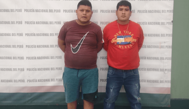 Trujillo: Capturan dos integrantes de Los Raqueteros de Laredo