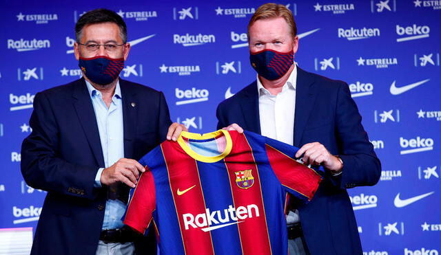 El técnico holandés quiere renovar la plantilla del FC Barcelona. Foto: EFE