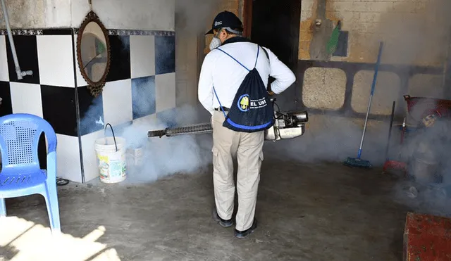 Inician acciones de fumigación en viviendas.