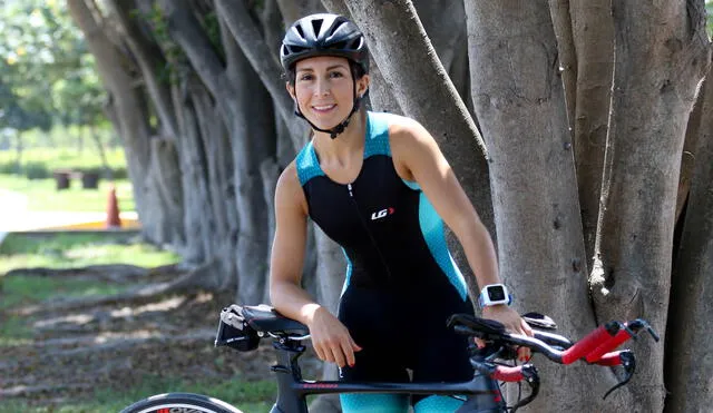 Fiorella Cruz: “Hay gente que cree que estoy loca por practicar triatlón”
