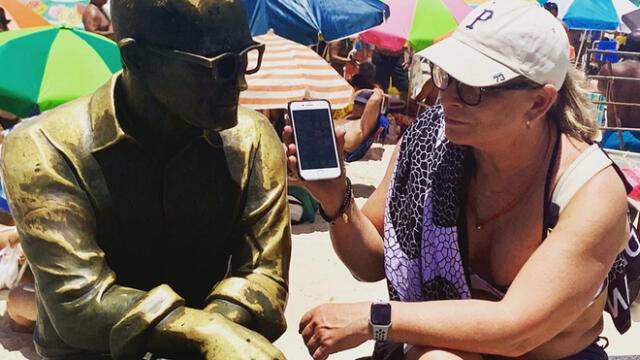 Ana María Polo se muestra en provocativo traje de baño en playas de Brasil e impacta a fans