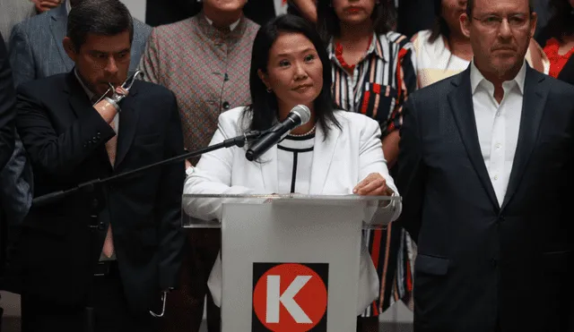 Keiko Fujimori negó ser la "Señora K", pero evitó hablar de la casación