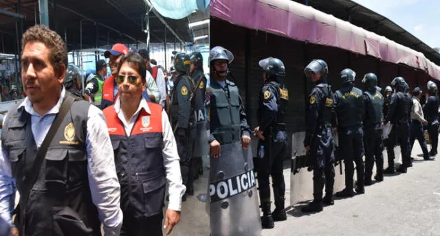 Arequipa: Cierran mercado en la plataforma Avelino Cáceres por inseguro