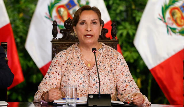 Dina Boluarte Foto: Presidencia