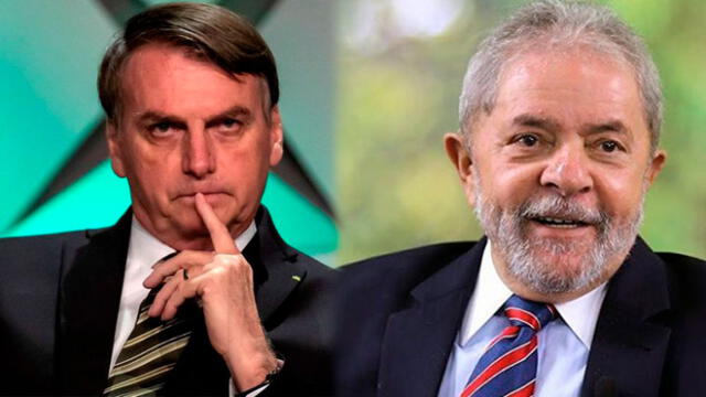 El presidente de Brasil, Jair Bolsonaro, arremetió contra el exmandatario Lula da Silva. Foto: Composición