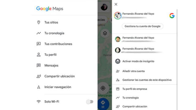 Google Maps ha cambiado el diseño de su interfaz.