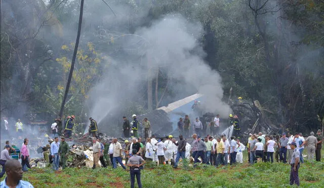Avión con 104 pasajeros se estrella apenas al despegar del aeropuerto de La Habana