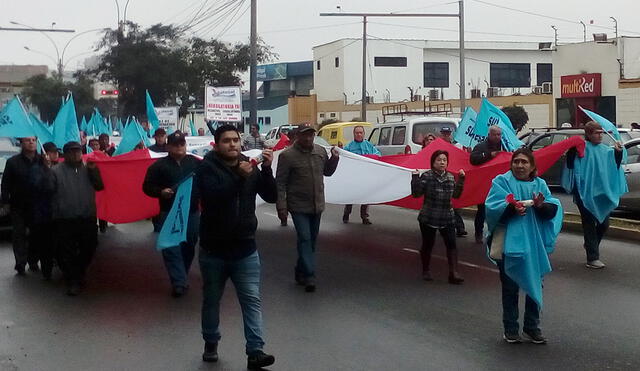 Trabajadores de Sutesal anuncian marcha para el 25 de julio con CGTP.