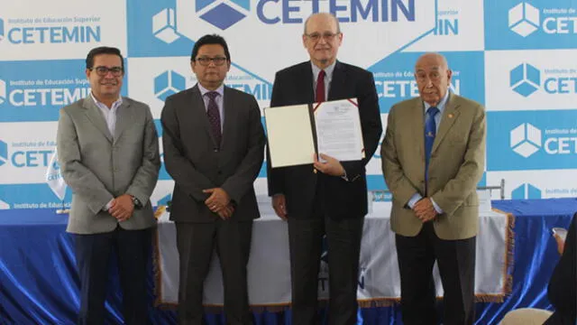 CETEMIN logra licenciamiento institucional por el Ministerio de Educación