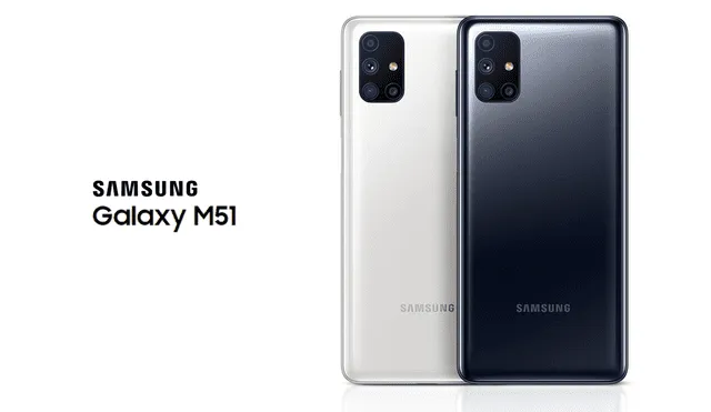 Lanzamiento oficial del nuevo Samsung Galaxy M51. | Foto: Composición La República