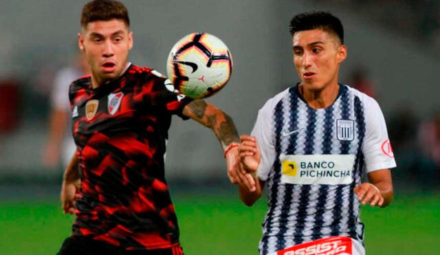 Alianza Lima empató 1-1 con River Plate en el estadio Nacional. Foto: Difusión