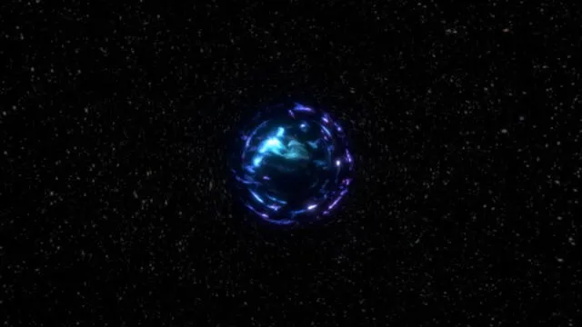 Un "objeto misterioso" se fusionó con un agujero negro. Imagen: Virgi/EGO.
