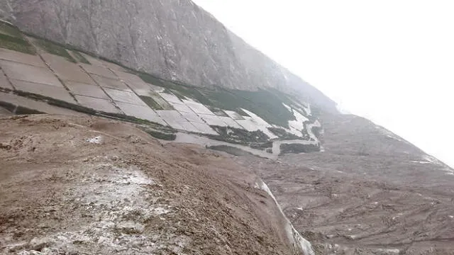 Río Quilca afectó cultivos.