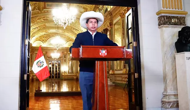 Durante esta jornada, el presidente Pedro Castillo ratificó su condena a las acciones subversivas de Abimael Guzmán. Foto: Presidencia