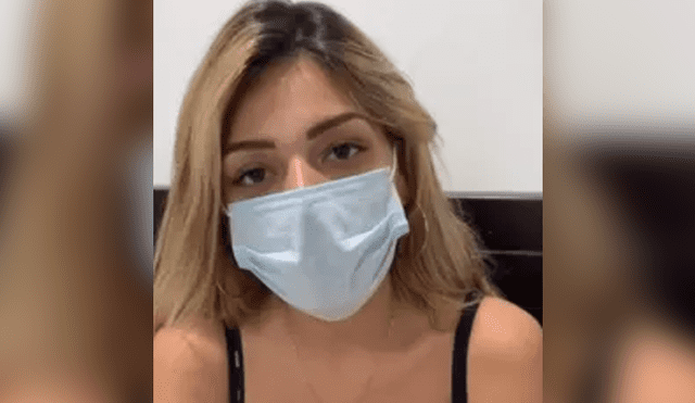 Daniela Rueda, quien padece de coronavirus, denunció la amenazas a través de su canal de YouTube. Foto: Captura