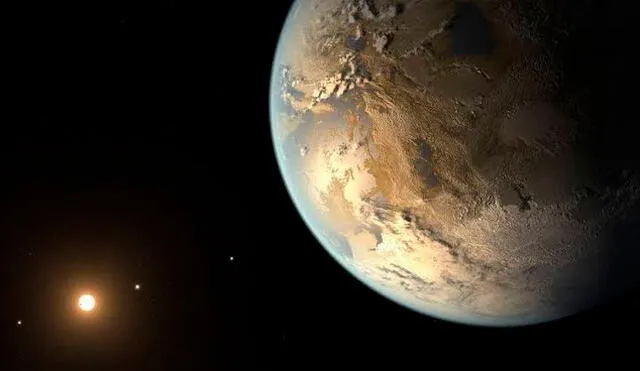 El sistema solar Kepler-442 fue descubierto en 2015. Ahora es considerado como el más idóneo para la vida. Imagen referencial.