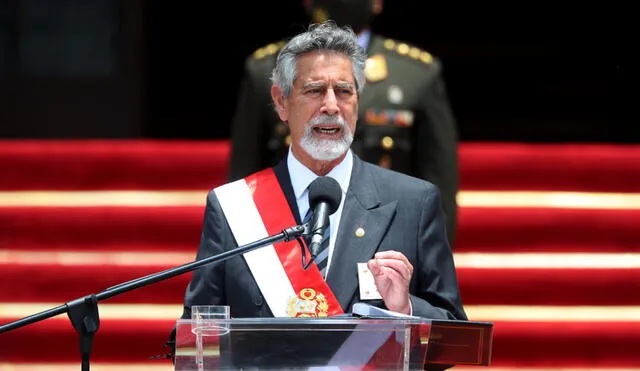 Francisco Sagasti estará a cargo de la Presidencia de la República hasta el 28 de julio de 2021. Foto: Presidencia