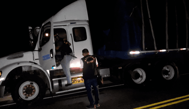 Sullana: intervienen camión cargado de quinua de contrabando 