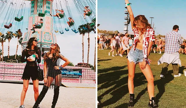 Hija de Angélica Rivera causa revuelo en Coachella [FOTOS]