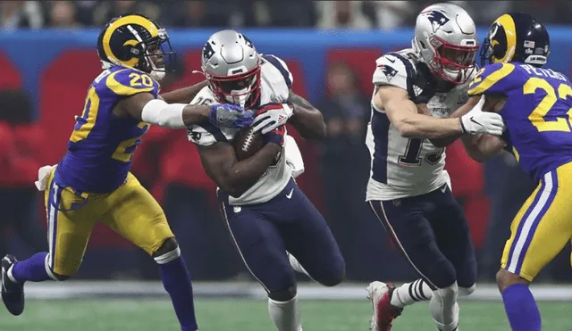 Super Bowl 2019 EN VIVO: Sony Michel anotó el primer touchdown de la final [VIDEO]