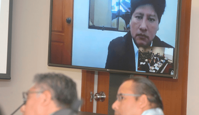 Cuellos Blancos: Edwin Oviedo se defiende a través de videoconferencia