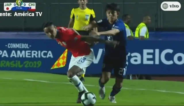 Chile vs. Japón: Kubo humilla a Erick Pulgar con impresionante túnel en la Copa América [VIDEO]