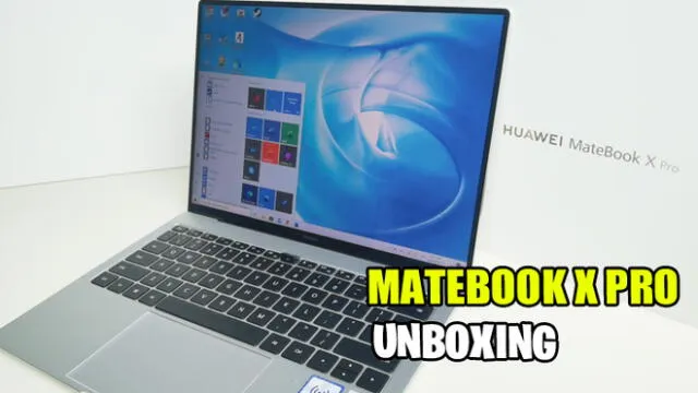 La Matebook X Pro 2020 de Huawei es la nueva laptop premium de la marca china. Posee procesor Intel Core i7, memporia de hasta 1TB y tarjeta video NVIDIA GeForce MX250. Foto: Daniel Robles