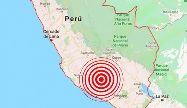 IGP registró sismo de magnitud 4.1 en Ayacucho