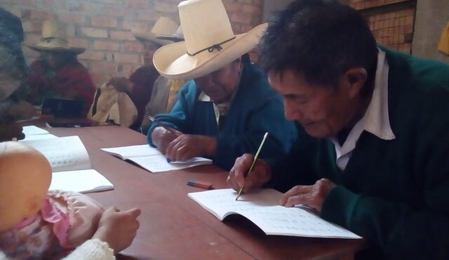 Cajamarca: Municipalidad Provincial impulsa programa de alfabetización para adultos mayores