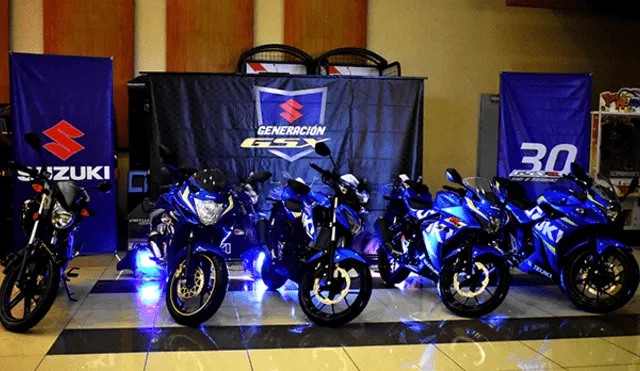 Suzuki presenta sus nuevos modelos de motos deportivas