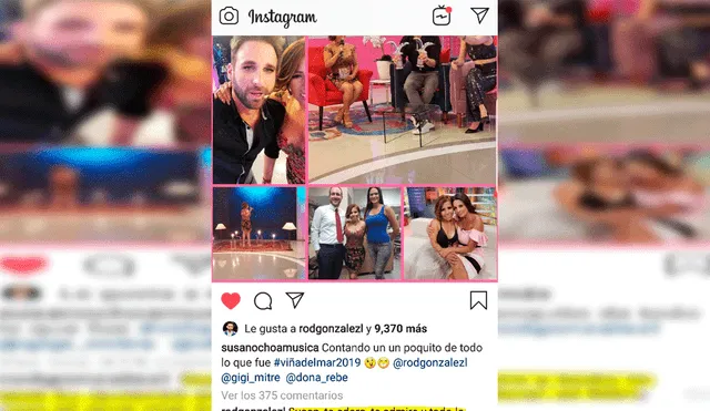 Instagram: Rodrigo González 'exige' respuesta a Susan Ochoa por reveladora foto