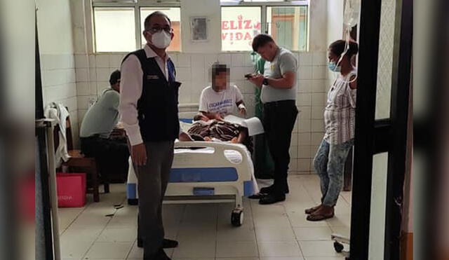 Policías lo encontraron entre las calles Napo y Miguel Montalván. Foto: Ministerio Público