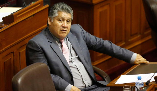 Gilmer Trujillo de Fuerza Popular también se opuso a la eliminación de la inmunidad parlamentaria. Foto: Difusión