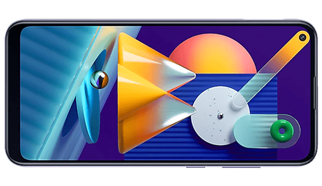 El Galaxy M11 llega con una pantalla LCD de 6,4 pulgadas con resolución HD+.