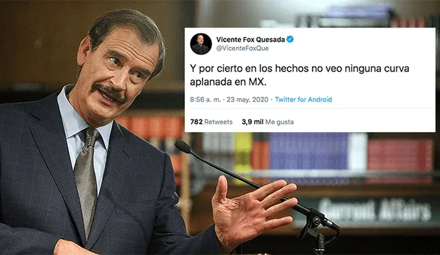 El exmandatario cuestionó la estrategia que ha tomado México ante la pandemia del nuevo coronavirus. Foto: El Español.