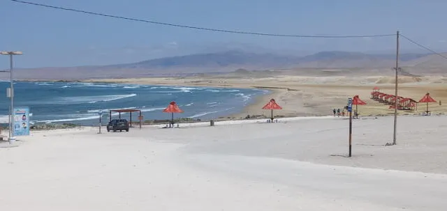 cerrada. La meca, en el verano del 2021. Esta playa tacneña ahora estará restringida.