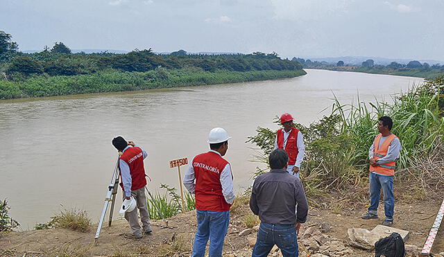 Tumbes: Detectan irregularidades en descolmatación de río