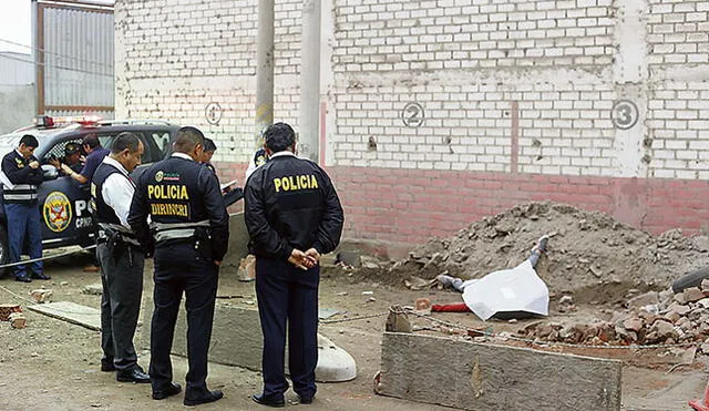 Víctima. El segundo cadáver fue hallado en Villa El Salvador.