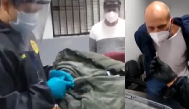 Dos sujetos fueron intervenidos por intentar sacar droga en vuelos humanitarios. Créditos: Latina.