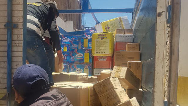 A balazos incautan contrabando en Puno