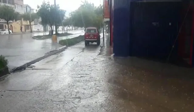 Intensas lluvias se registran en Cajamarca