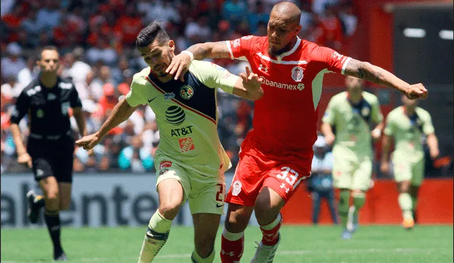 Sigue aquí EN VIVO ONLINE el América vs. Toluca por la jornada 4 del Torneo Apertura 2019 de la Liga MX. | Foto: AFP